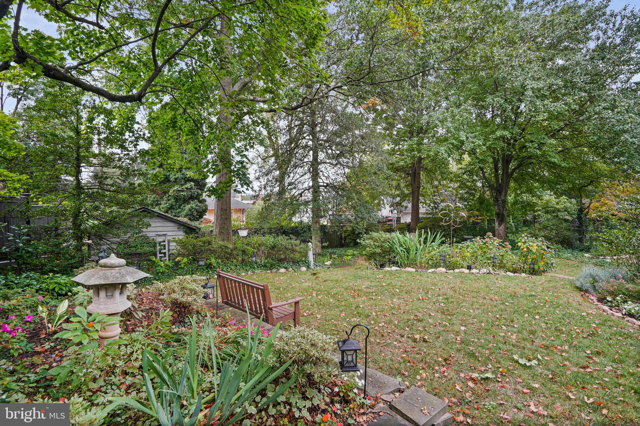 3740 Oliver Street Northwest Washington, DC 20015 - Photo 39 of 40 Rear yard view 3