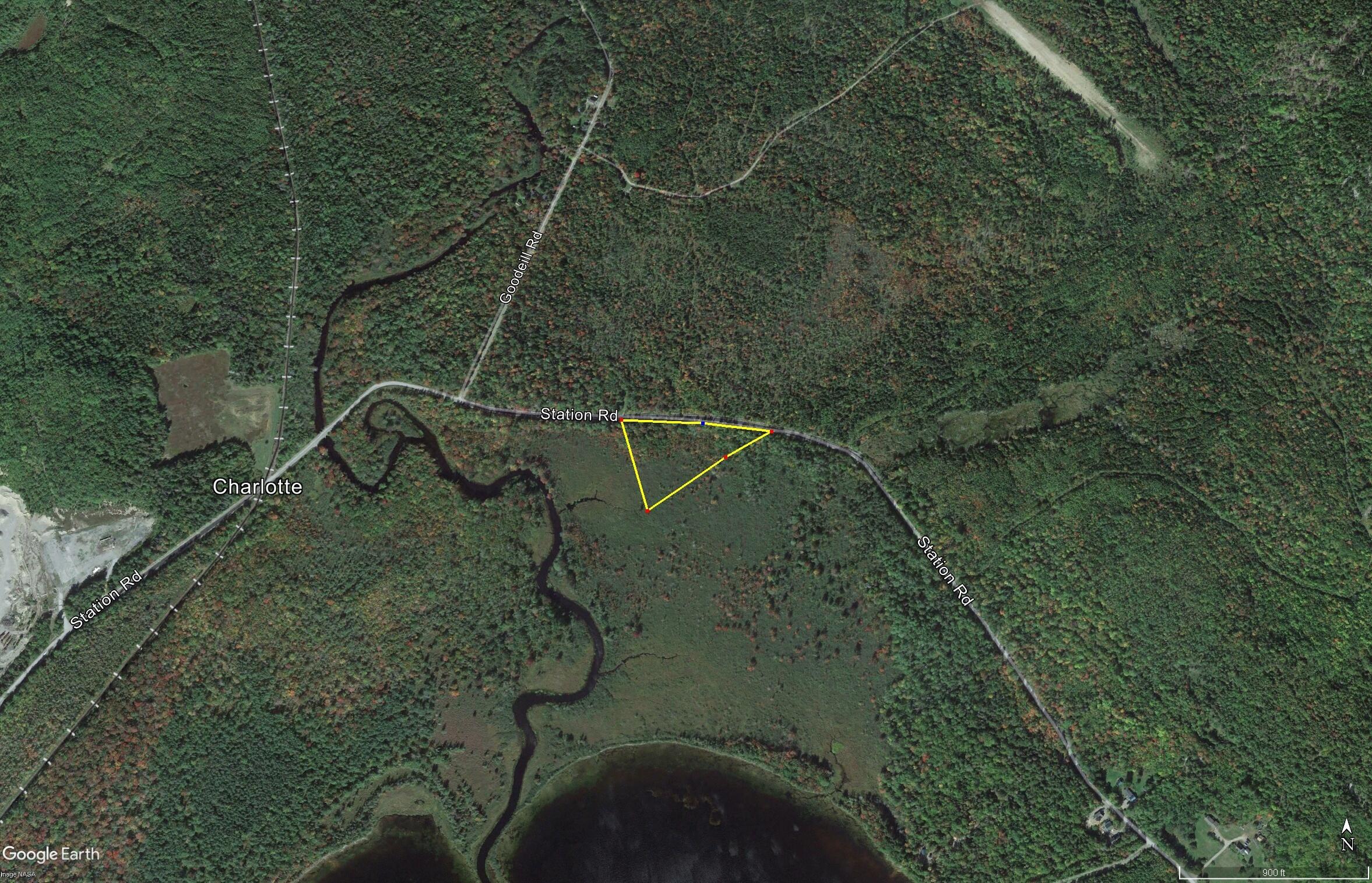 10 Station Road Charlotte, ME 04666 - Photo 1 of 7 station aerial