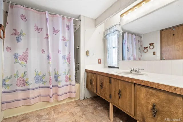 a backyard of a house