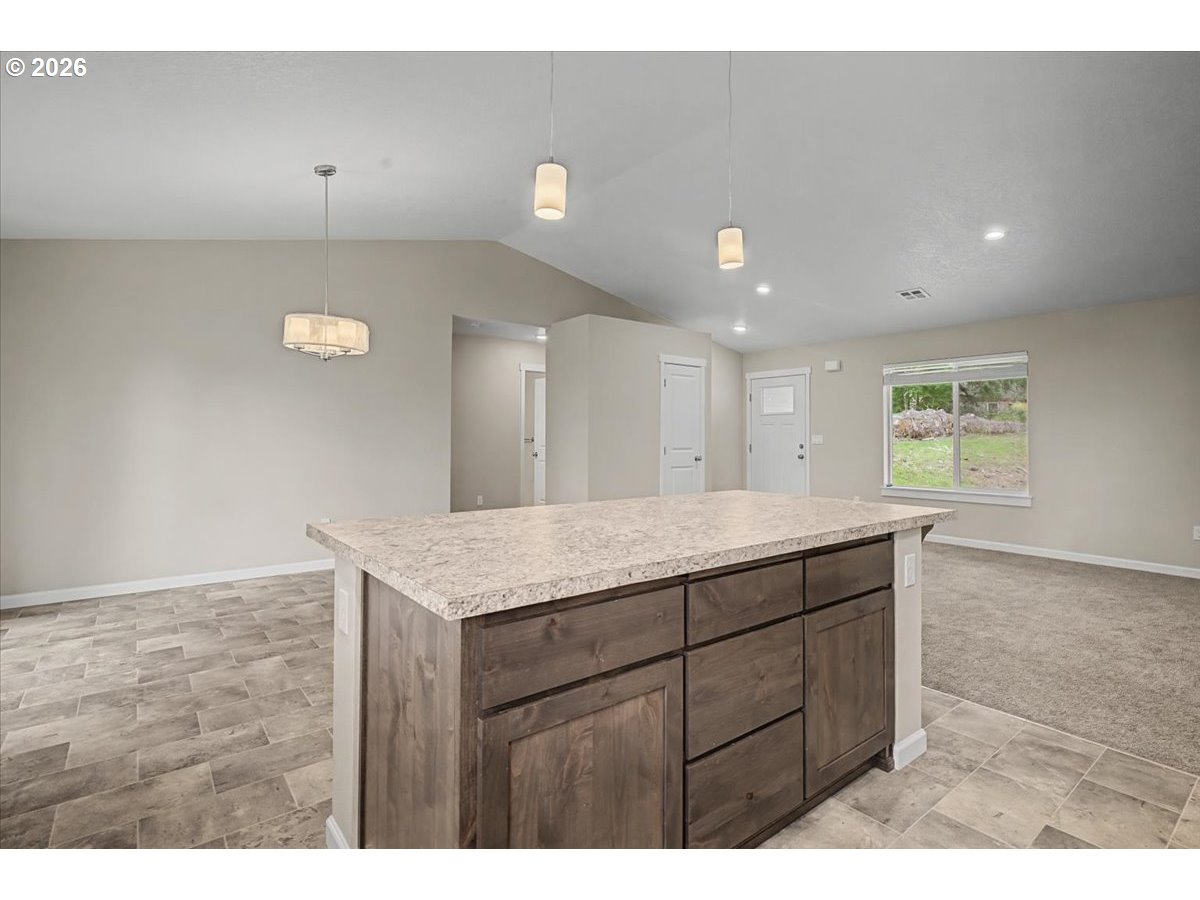 9 North Moolack Way Otis, OR 97368 - Photo 13 of 38 a bathroom with a sink a vanity and a mirror