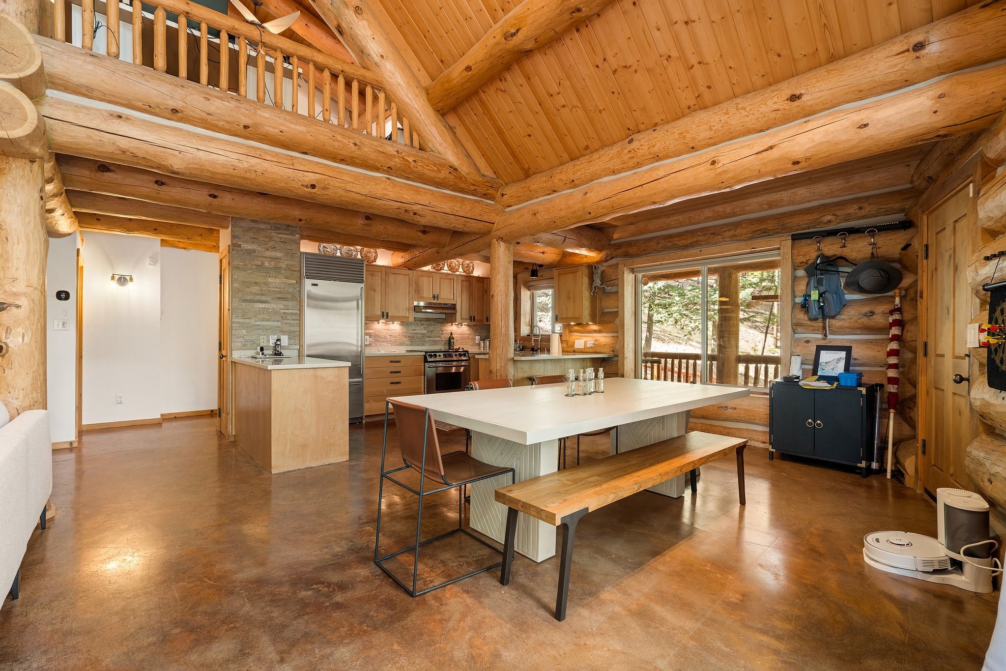 35 Tres Lagunas Road Tererro, NM 87573 - Photo 19 of 32 Dining area