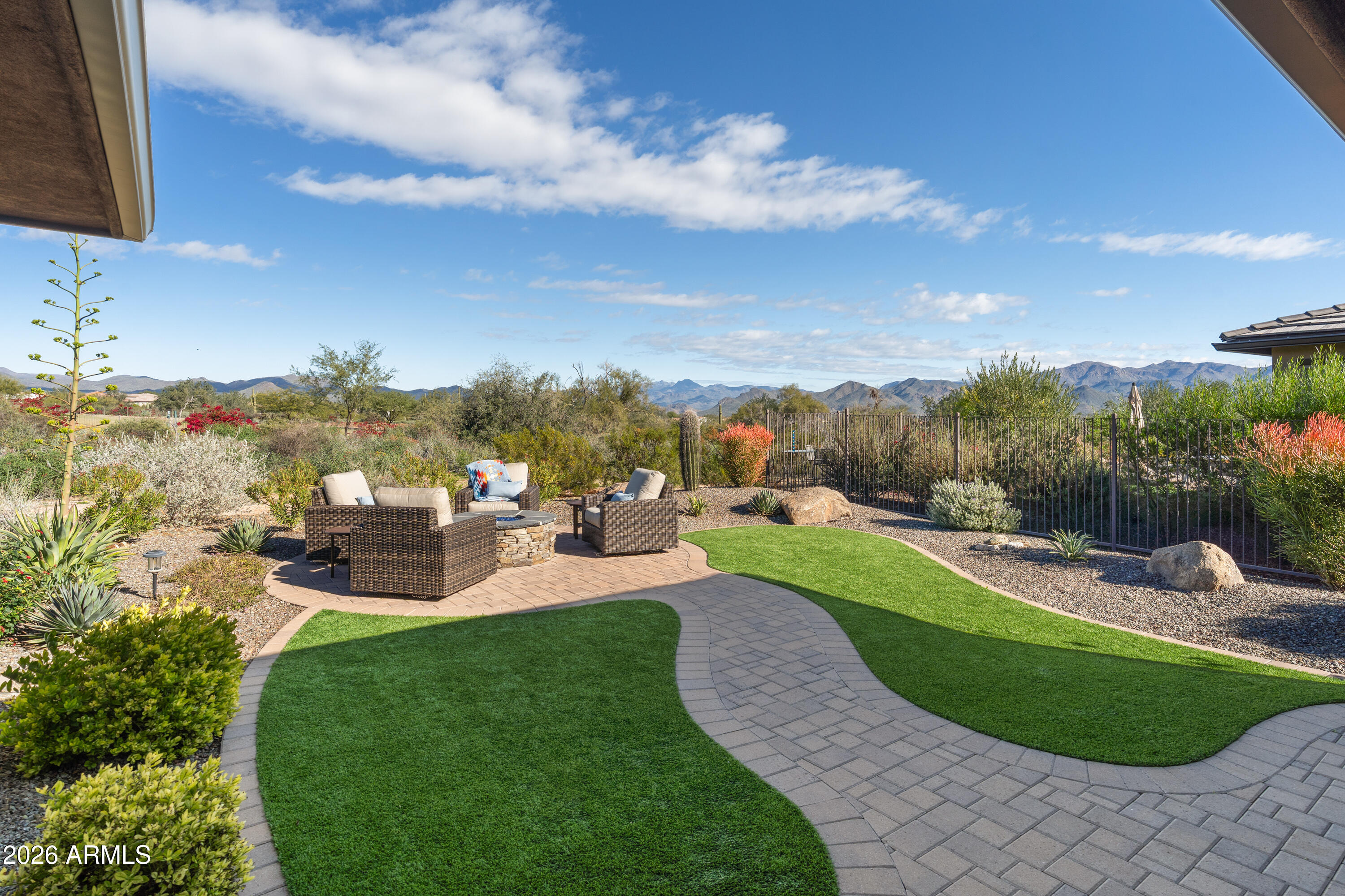 17840 East Paria Canyon Drive Rio Verde, AZ 85263 - Photo 19 of 35 backyard with mountain view