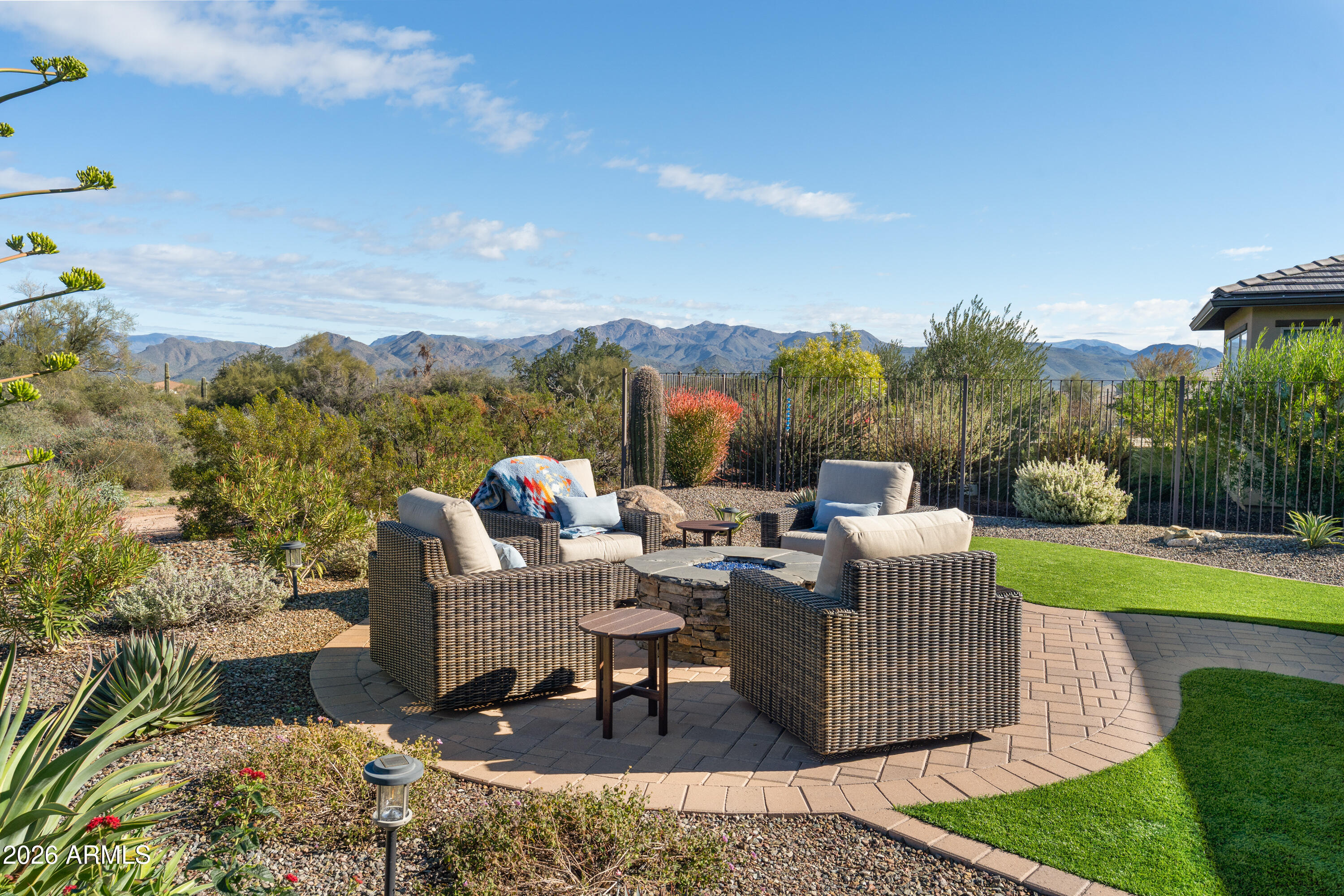 17840 East Paria Canyon Drive Rio Verde, AZ 85263 - Photo 2 of 35 Firepit with mountain view
