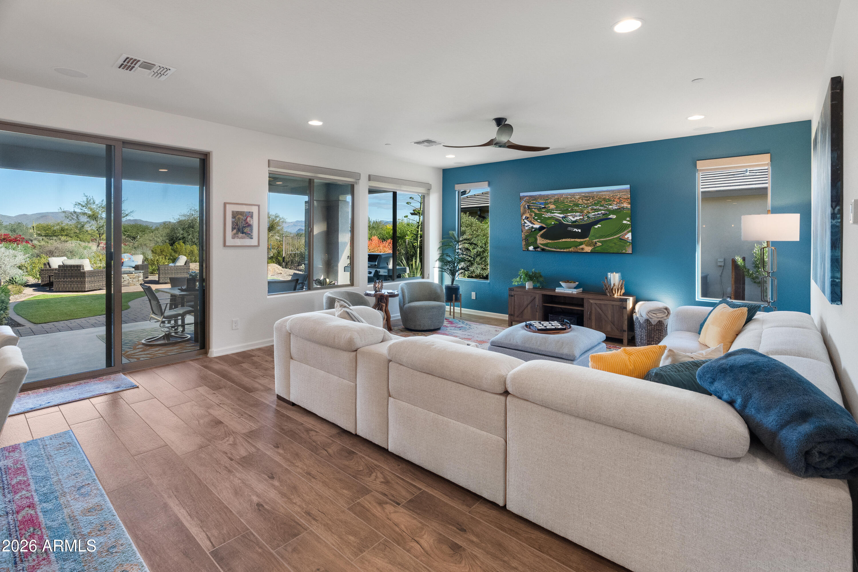 17840 East Paria Canyon Drive Rio Verde, AZ 85263 - Photo 4 of 35 great room looking out