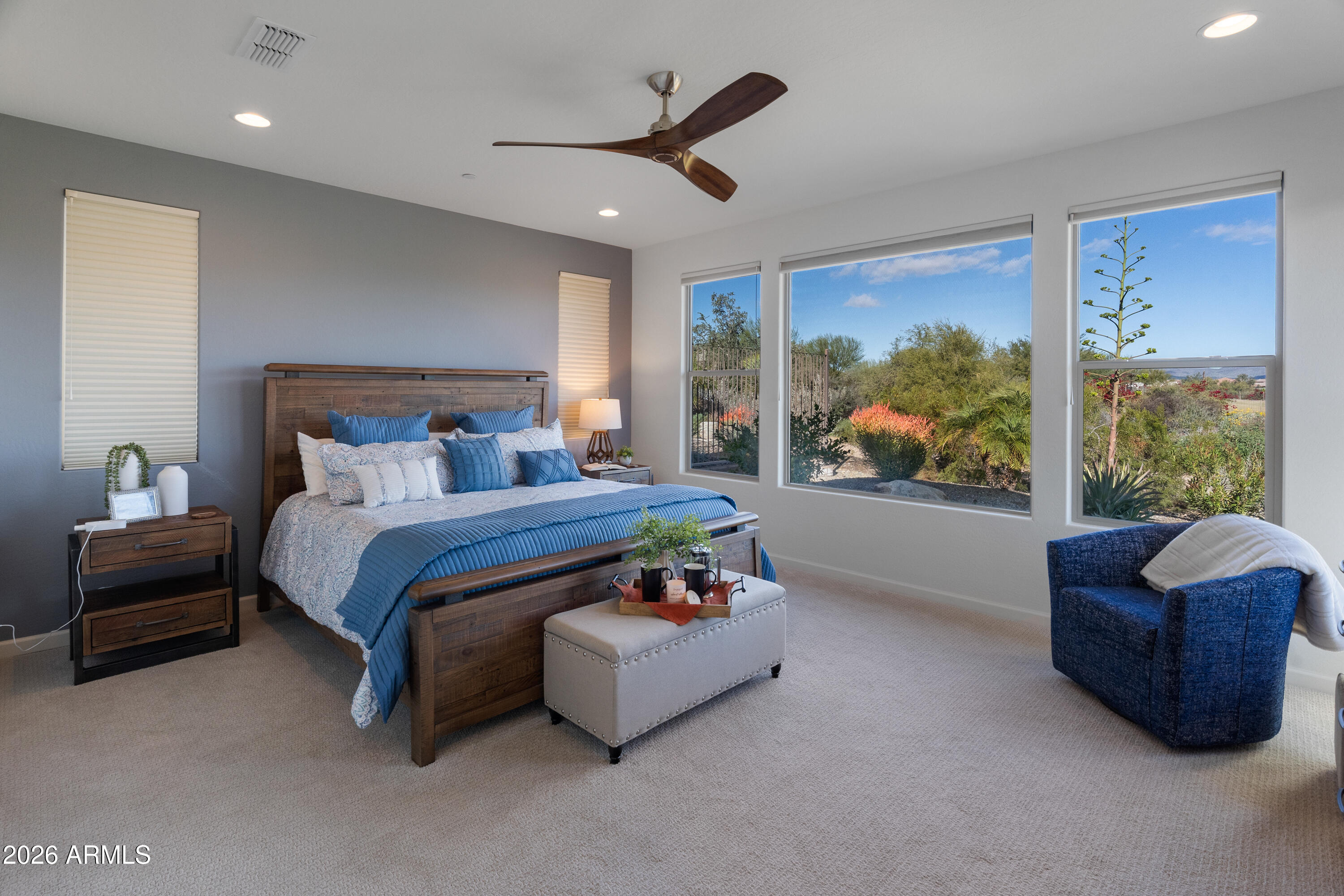 17840 East Paria Canyon Drive Rio Verde, AZ 85263 - Photo 5 of 35 Primary bedroom looking out