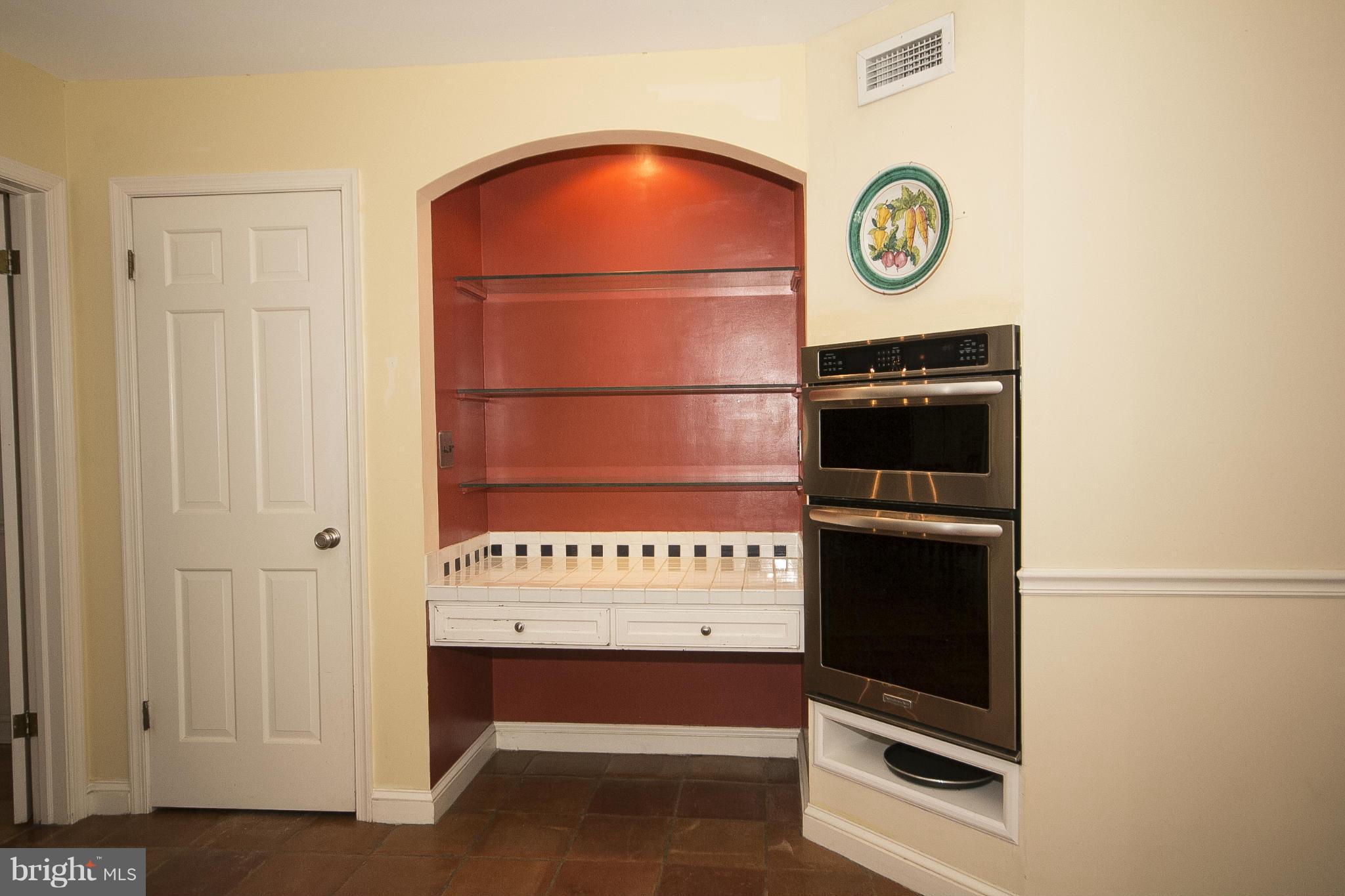 2132 Corbett Road Monkton, MD 21111 - Photo 12 of 30 Kitchen with desk and wall oven and microwave