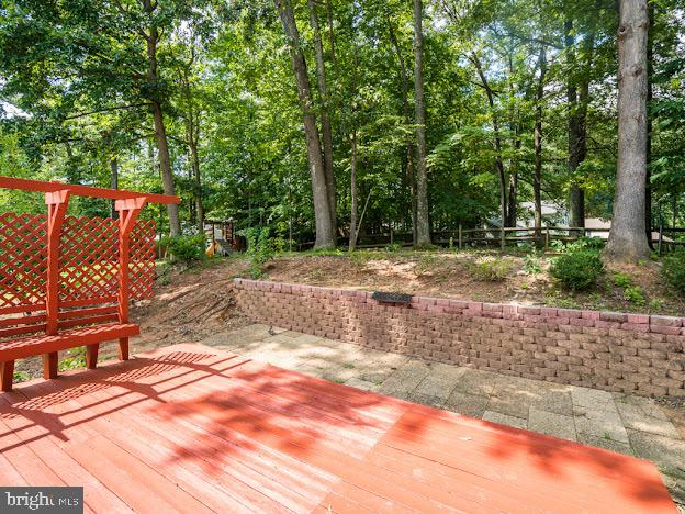 9720 Ironmaster Drive Burke, VA 22015 - Photo 6 of 46 a backyard of a house with yard and tree