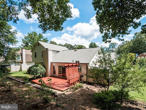 9720 Ironmaster Drive Burke, VA 22015 - Photo 9 of 46 an aerial view of a house