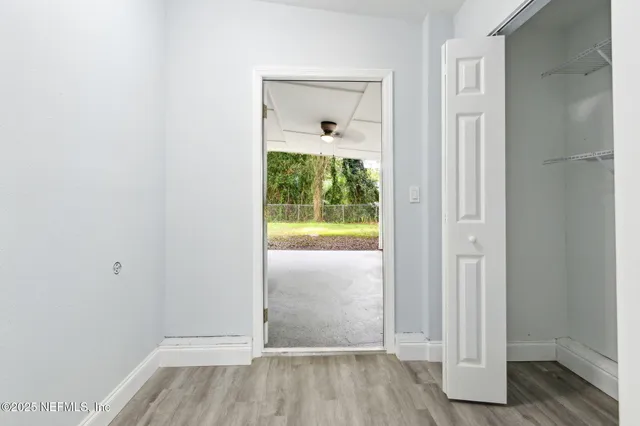wooden floor in an empty room