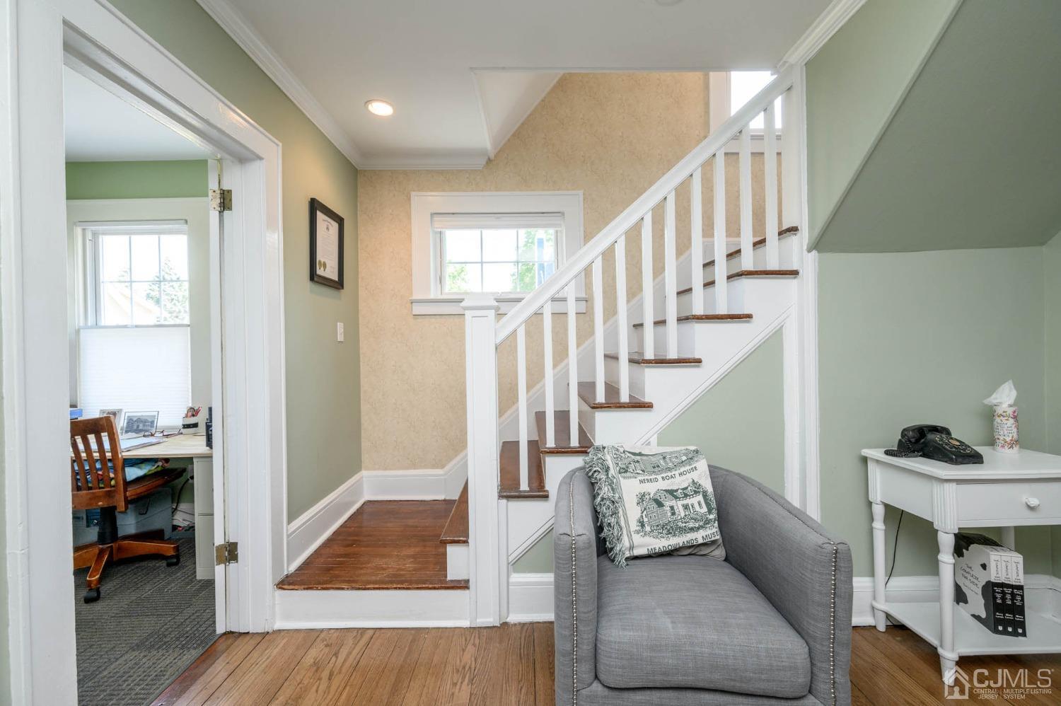 1221 Beech Avenue Mountainside, NJ 07092 - Photo 18 of 46 a living room with furniture and a wooden floor