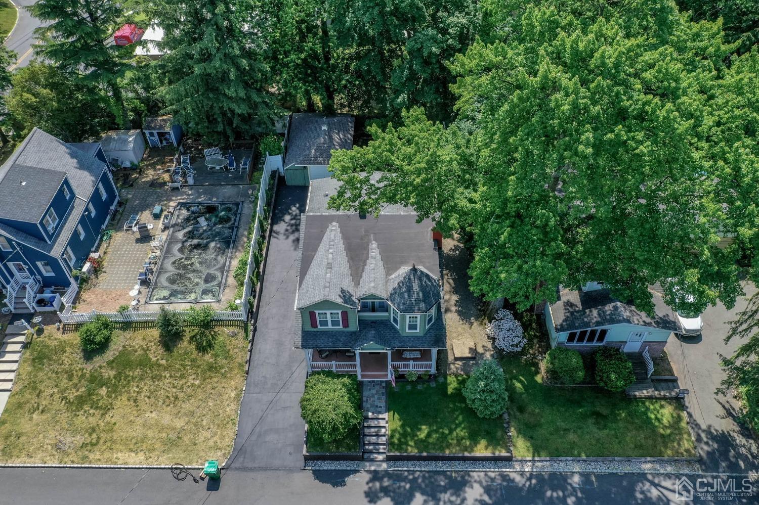 1221 Beech Avenue Mountainside, NJ 07092 - Photo 43 of 46 an aerial view of a house