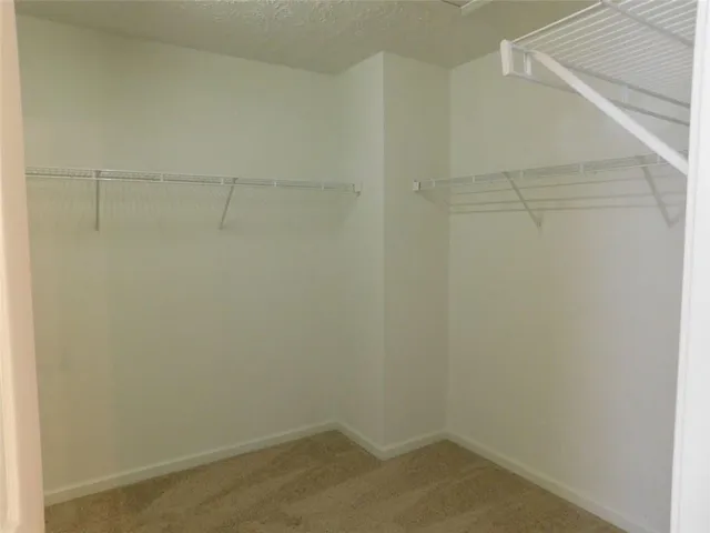 a small space with a shower