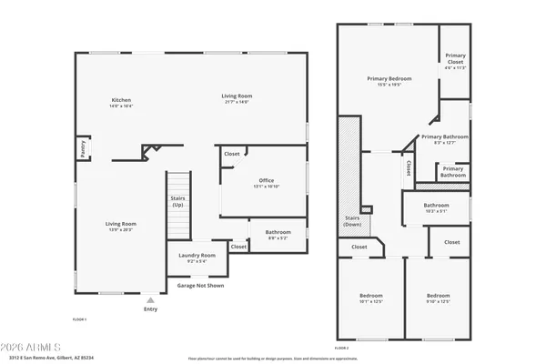 $618,000 | 3312 East San Remo Avenue, Gilbert, AZ 85234