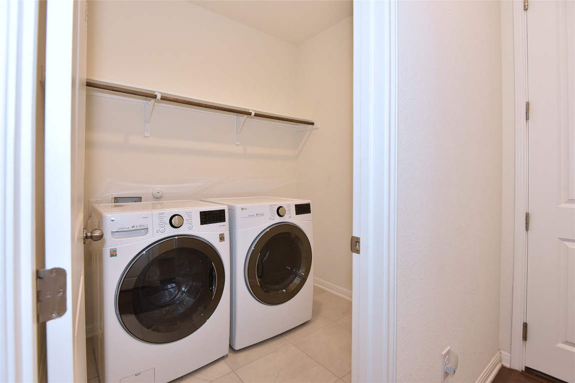 5008 Risana Bend Round Rock, TX 78665 - Photo 16 of 21 a utility room with dryer and washer