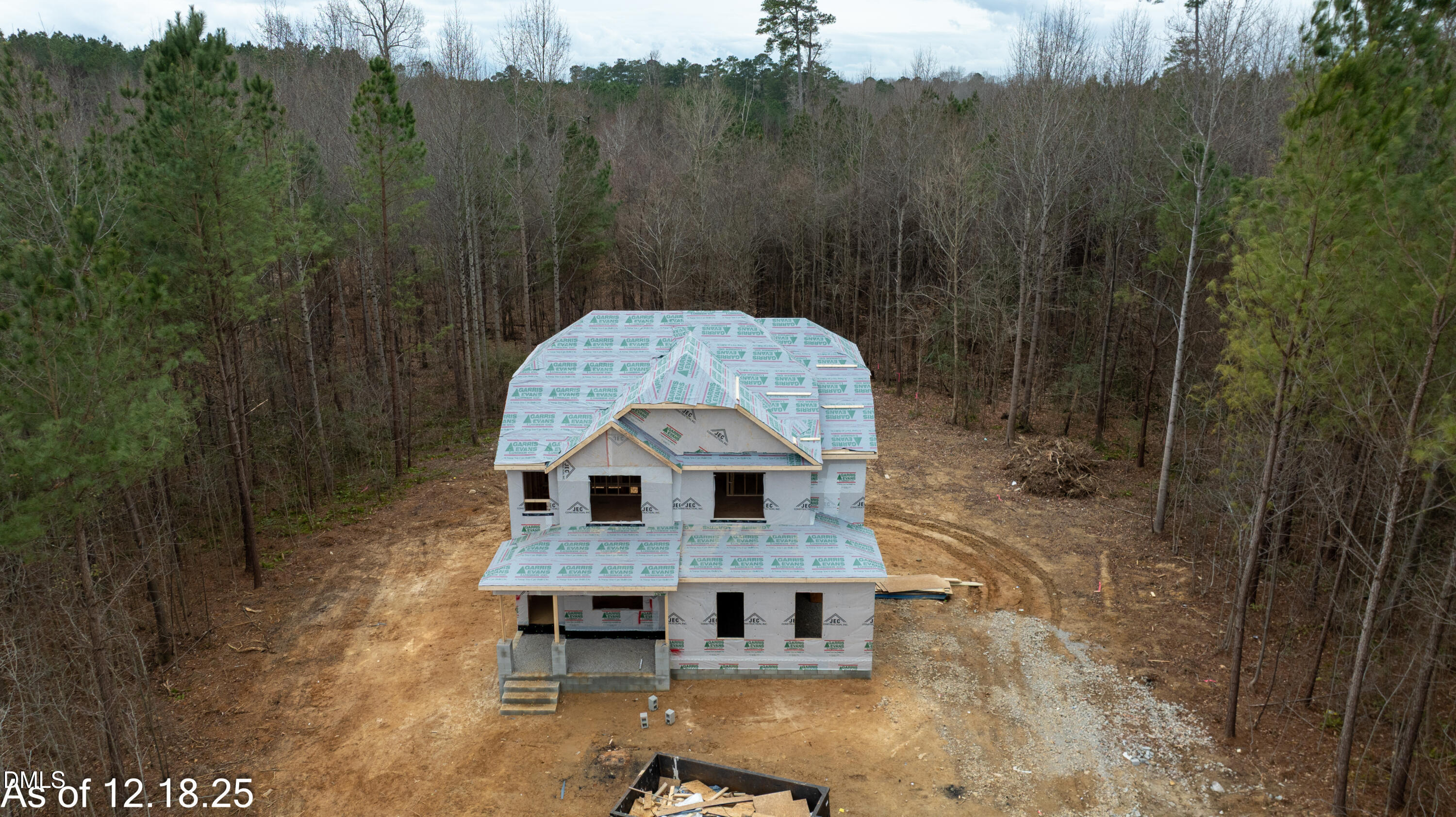 2280 Peachtree Hills Road Spring Hope, NC 27882 - Photo 3 of 11 framing-2
