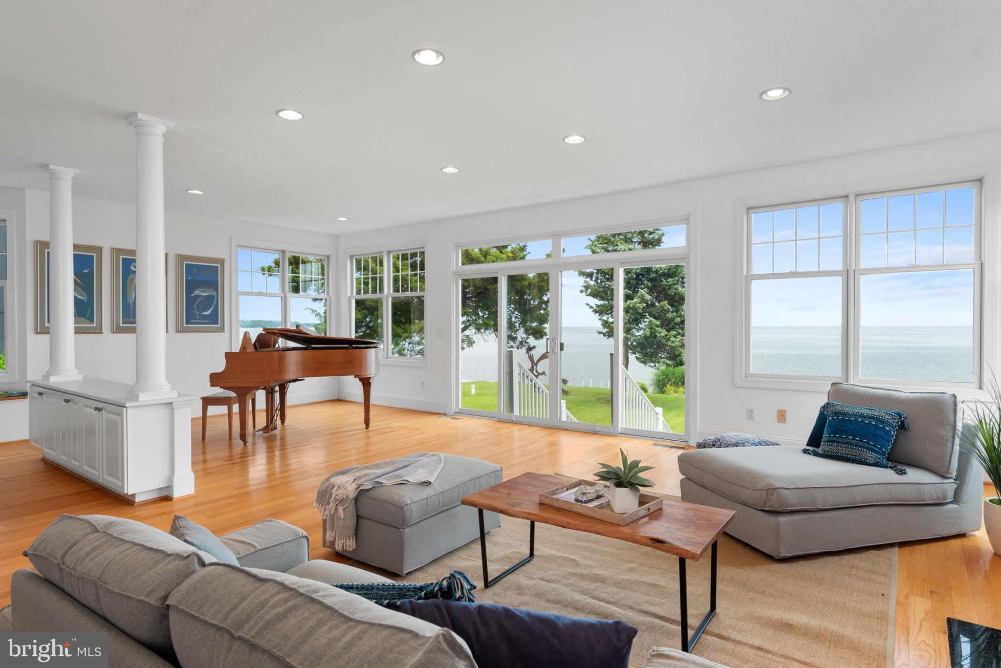Spacious and Open.