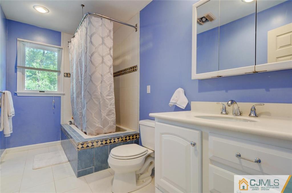 194 East Cliff Road Colonia, NJ 07067 - Photo 8 of 22 a bathroom with a granite countertop sink toilet and shower