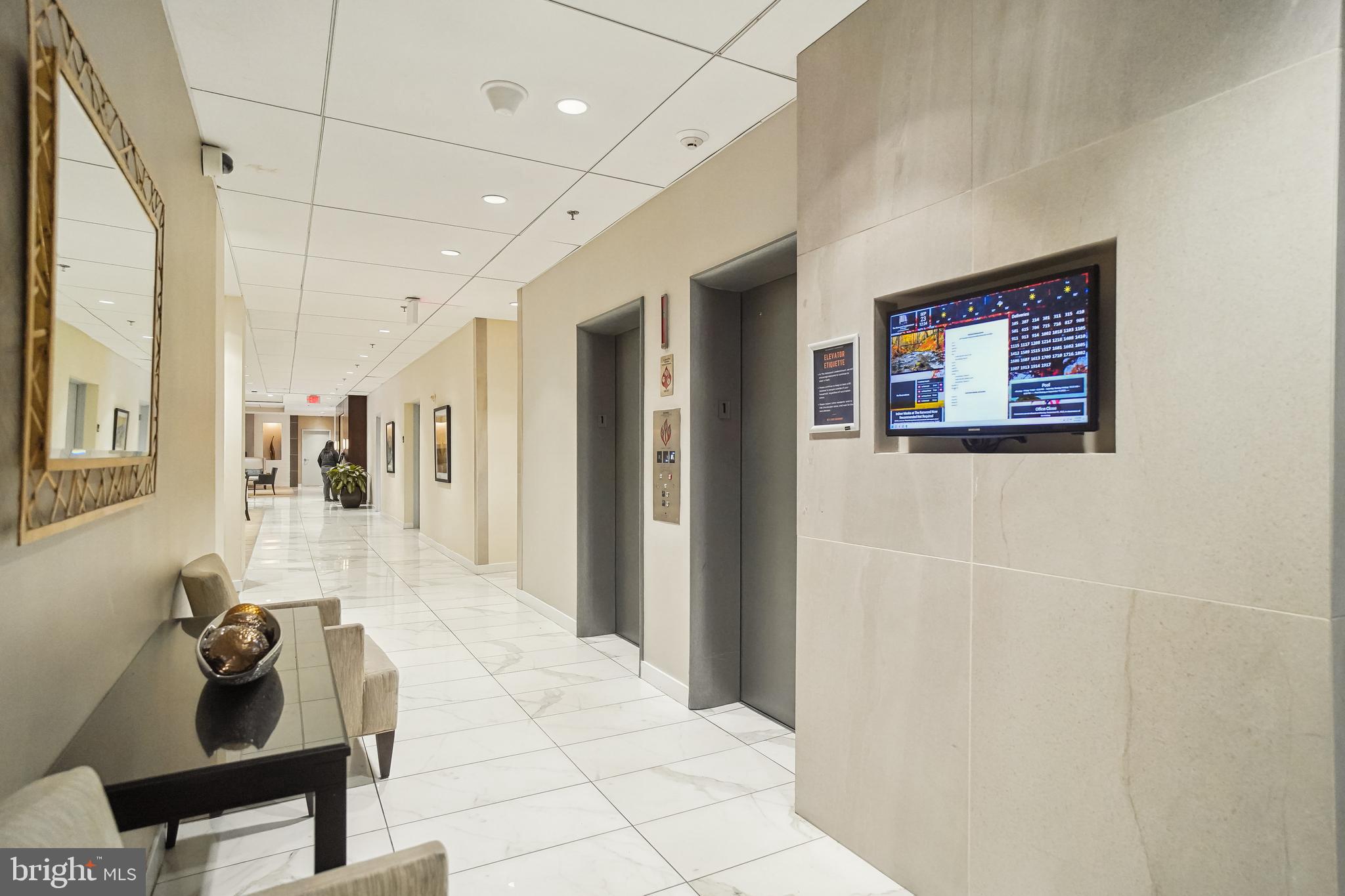 5101 River Road, Unit 1507 Bethesda, MD 20816 - Photo 7 of 36 LOBBY ELEVATORS