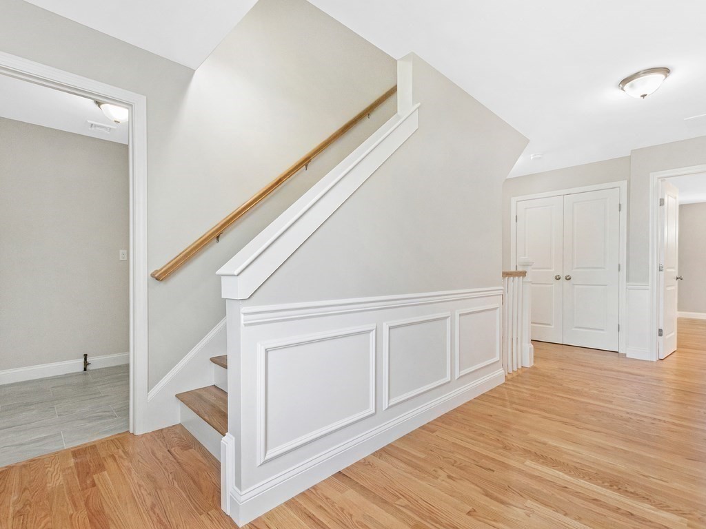 125 Thornton Road Waltham, MA 02453 - Photo 22 of 42 a view of an entryway with wooden floor