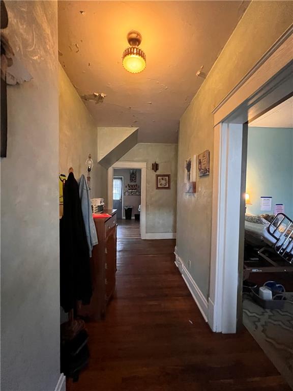 423 Spring Avenue Ellwood City, PA 16117 - Photo 4 of 20 a view of hallway with livingroom and furniture