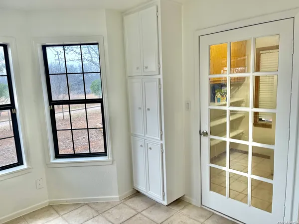 a view of front door