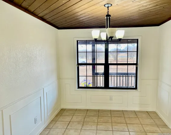 a view of a room with window