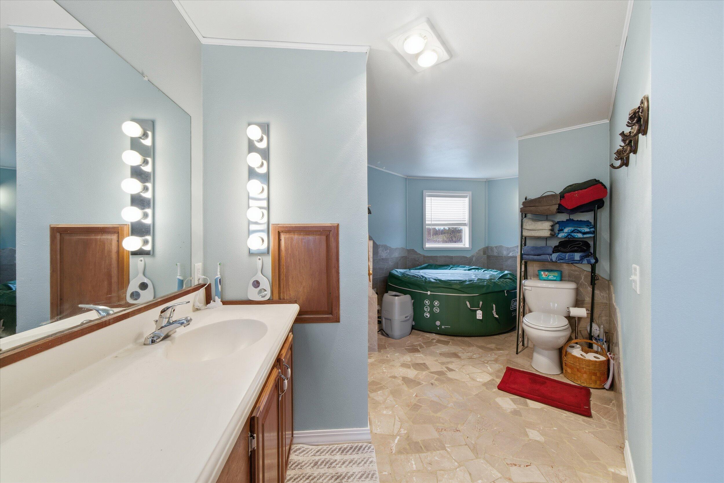 1679 Old Bridge Road Auburn, WI 53010 - Photo 24 of 52 Primary bathroom