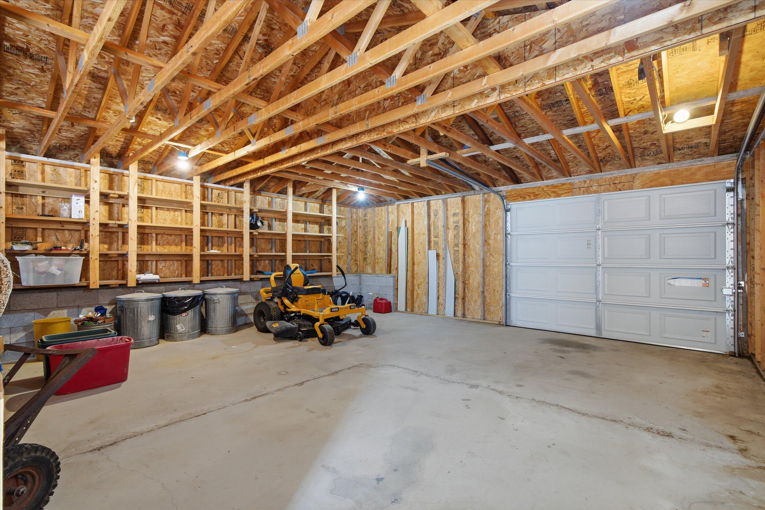 1679 Old Bridge Road Auburn, WI 53010 - Photo 44 of 52 inside east garage stall