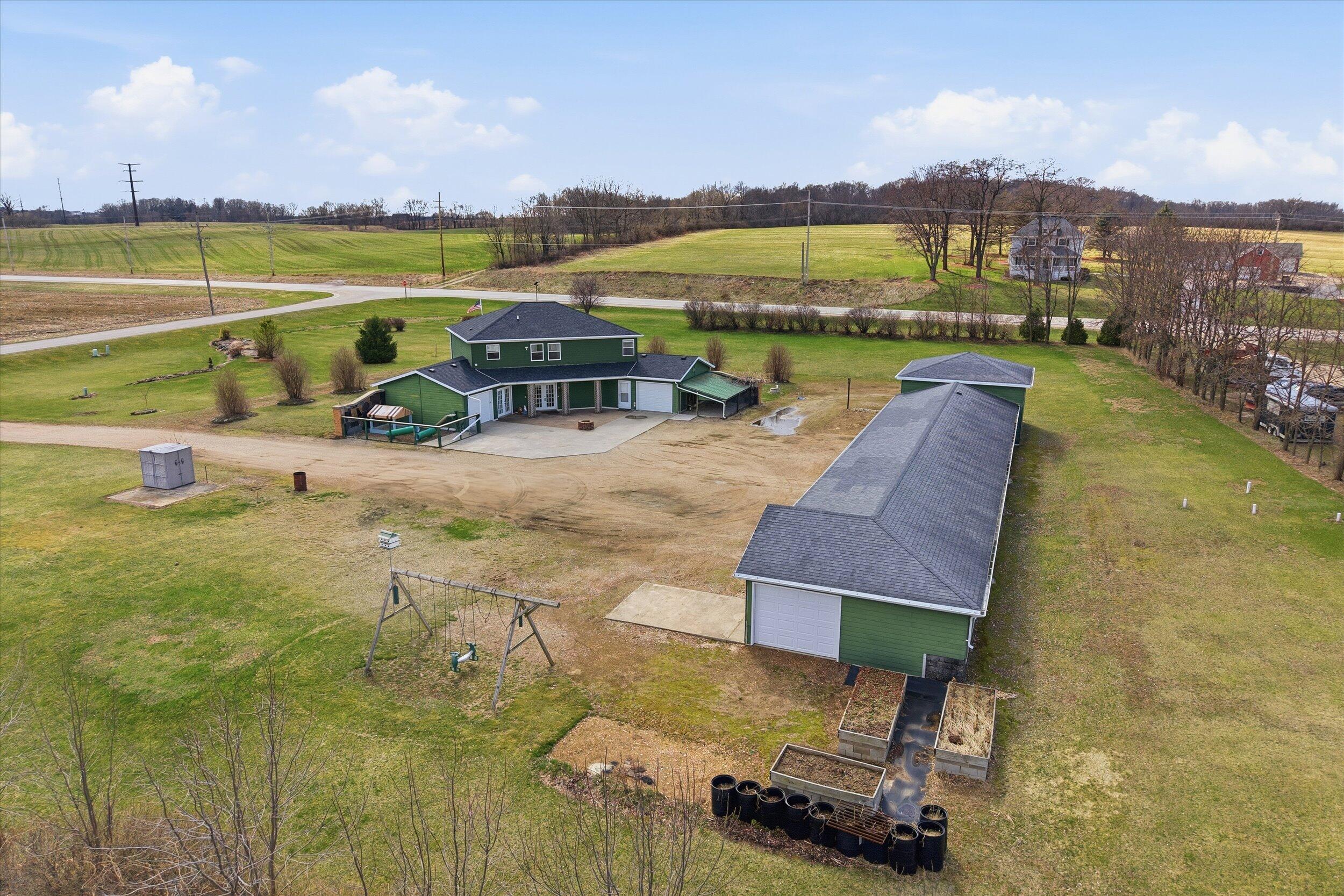 1679 Old Bridge Road Auburn, WI 53010 - Photo 45 of 52 Aerial