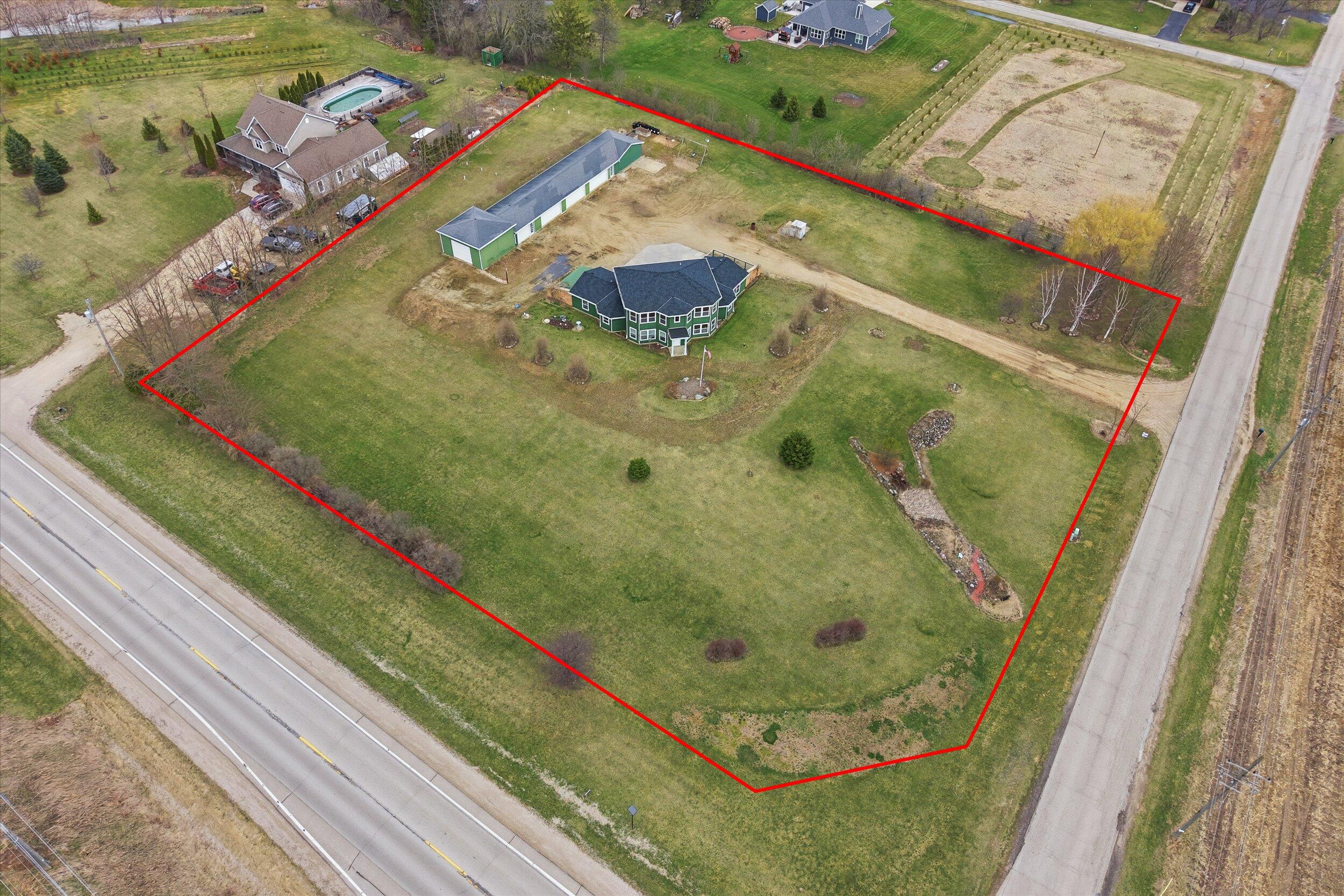 1679 Old Bridge Road Auburn, WI 53010 - Photo 47 of 52 aerial