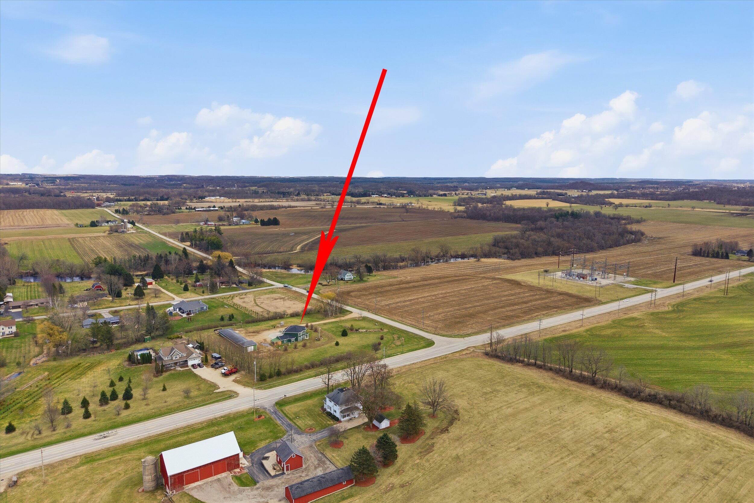 1679 Old Bridge Road Auburn, WI 53010 - Photo 49 of 52 aerial