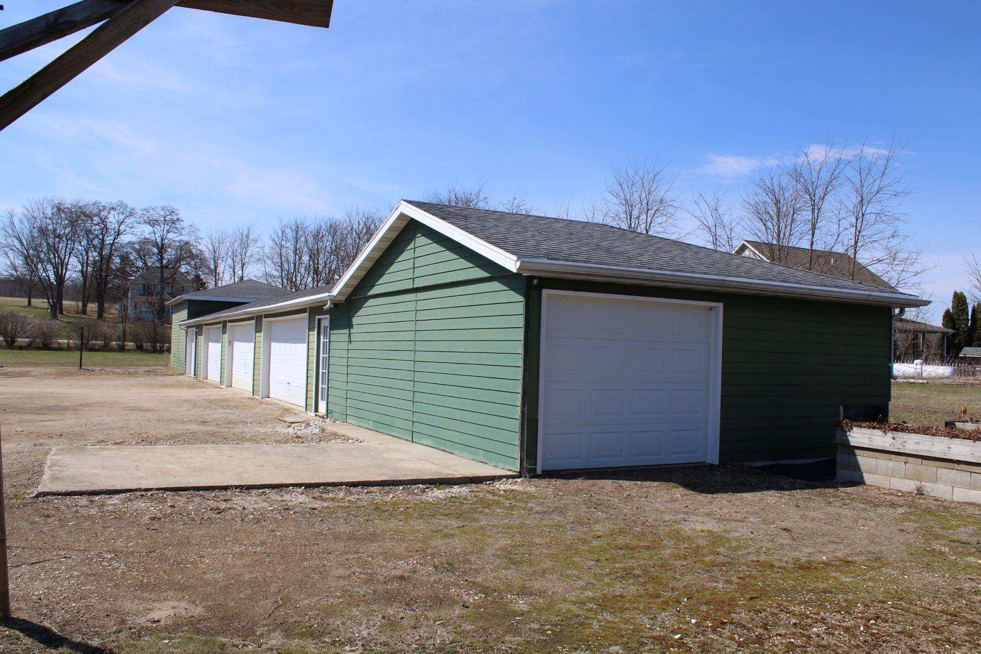 1679 Old Bridge Road Auburn, WI 53010 - Photo 4 of 52 east side garage