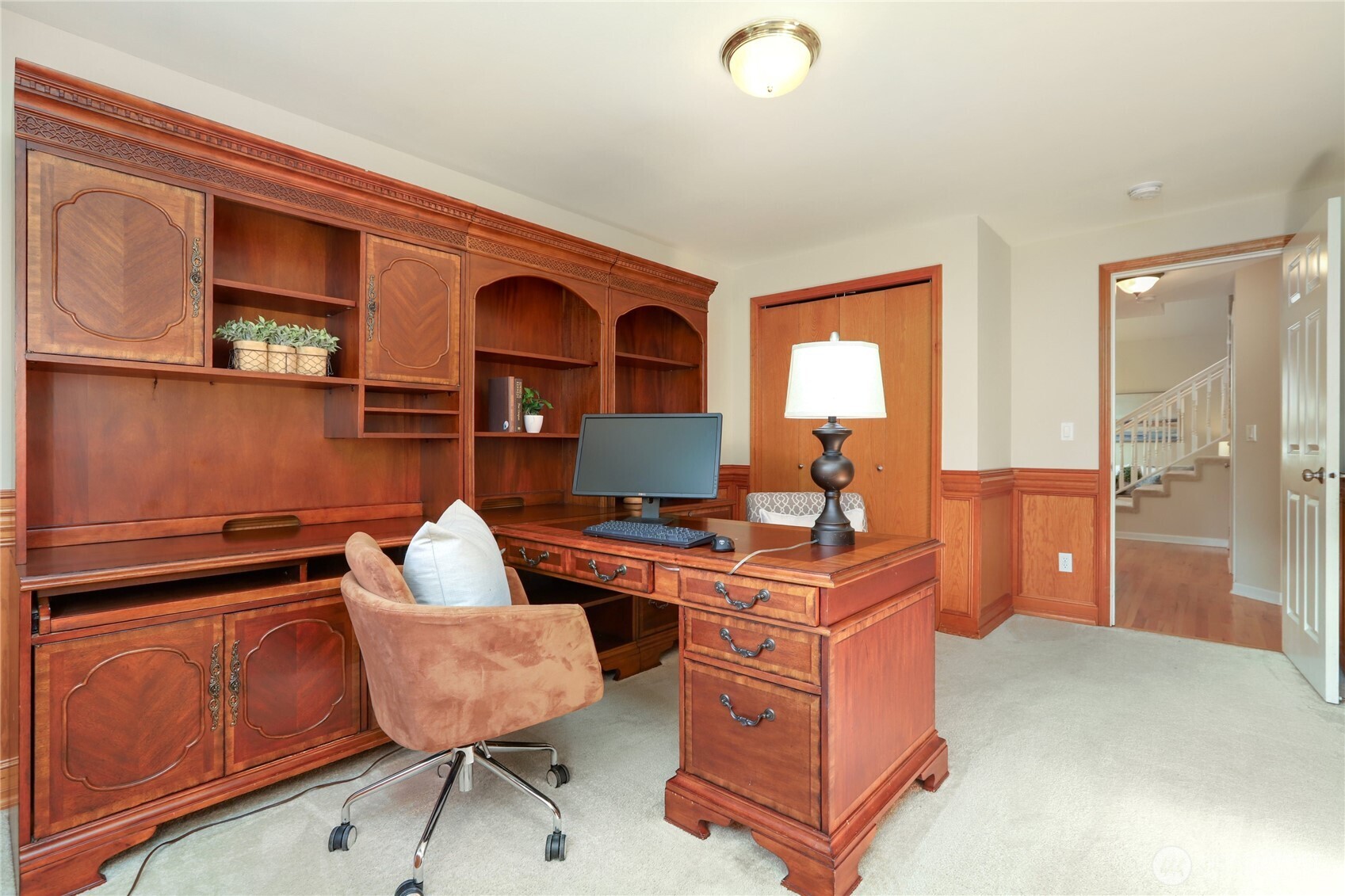 6405 154th Street Southeast Snohomish, WA 98296 - Photo 17 of 39 a view of a workspace with furniture