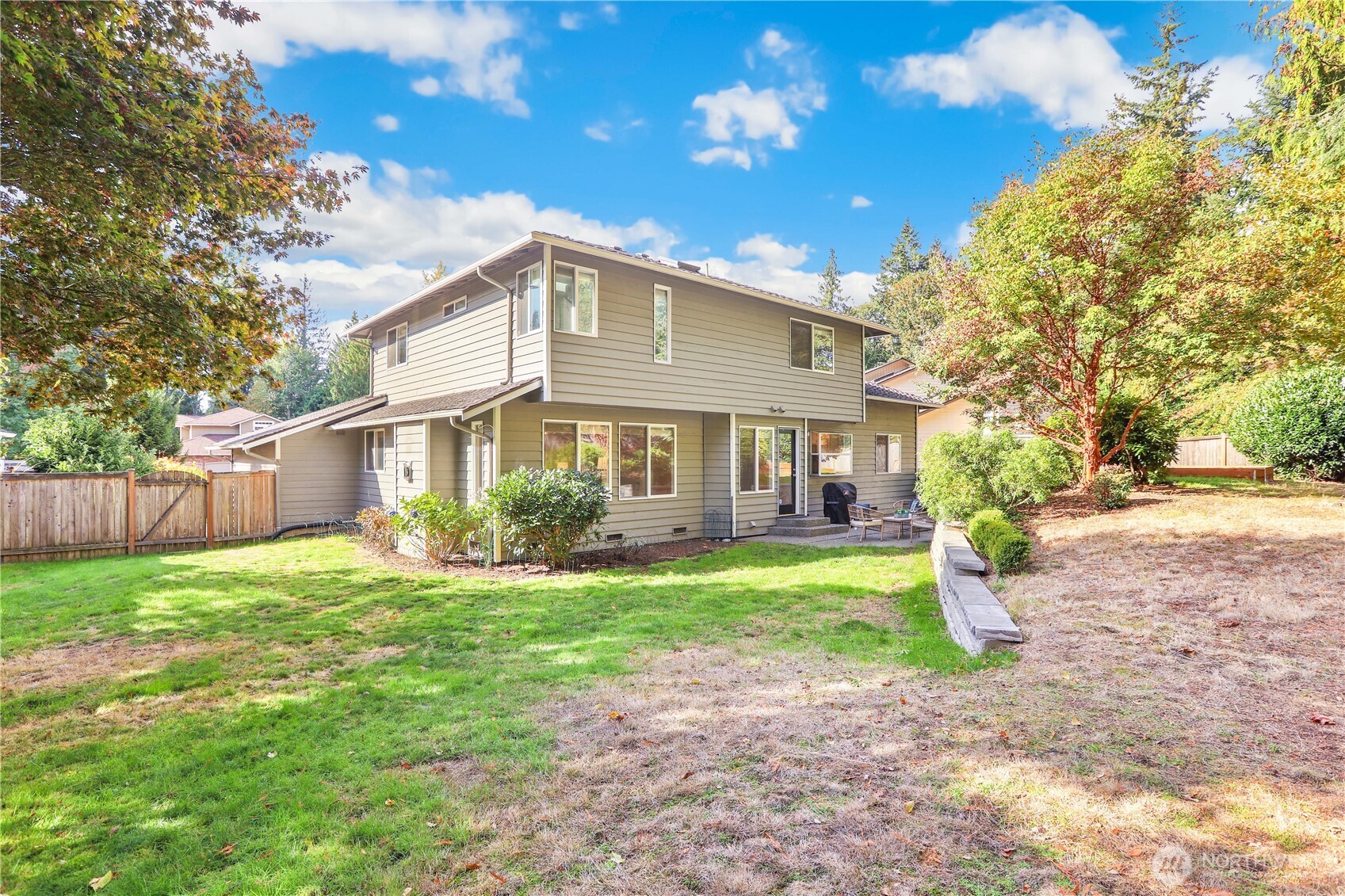 6405 154th Street Southeast Snohomish, WA 98296 - Photo 32 of 39 a view of a house with a yard and pathway