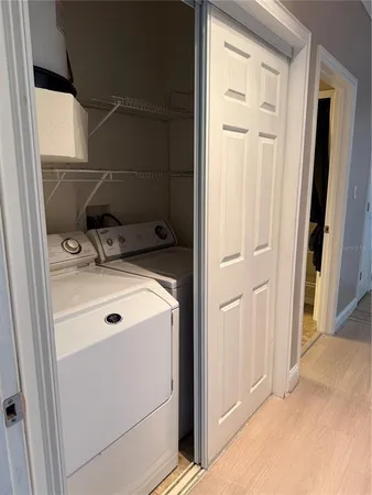 a view of washer and dryer