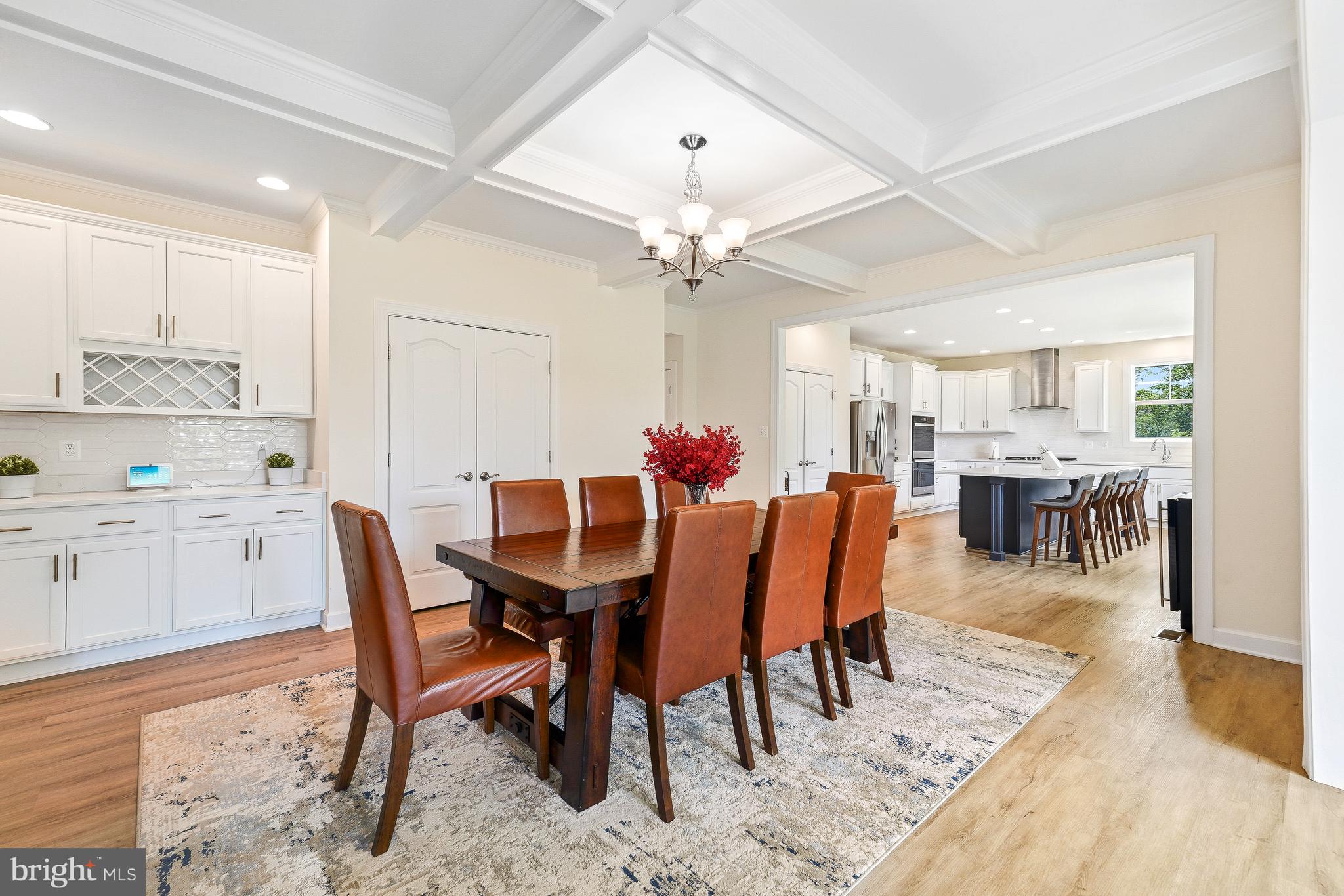 164 Dolittle Farm Road Stafford, VA 22554 - Photo 15 of 61 Dining Room with Coffer Ceiling