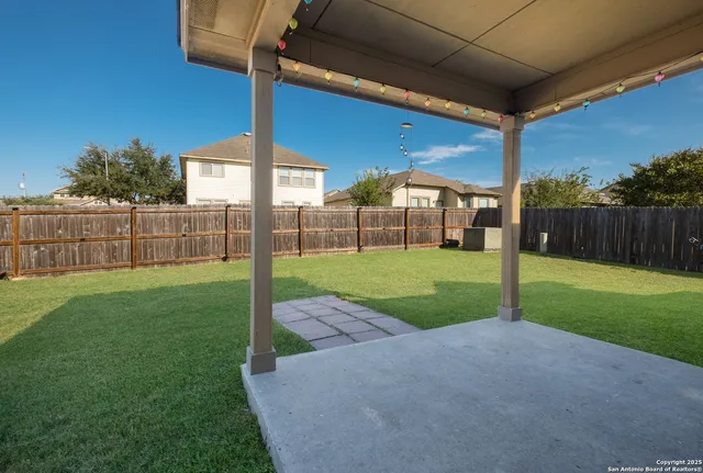 a view of a park with a big yard