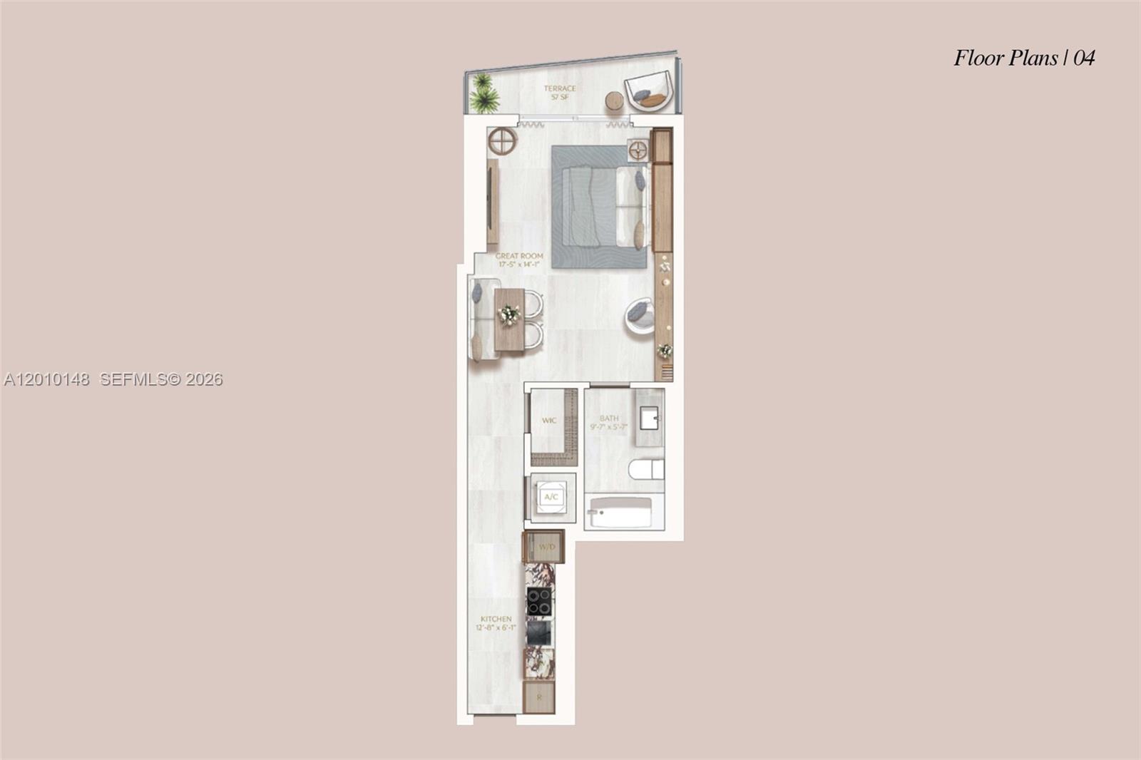 77 Southeast 5th Street, Unit 2604 Miami, FL 33131 - Photo 14 of 47 unknown