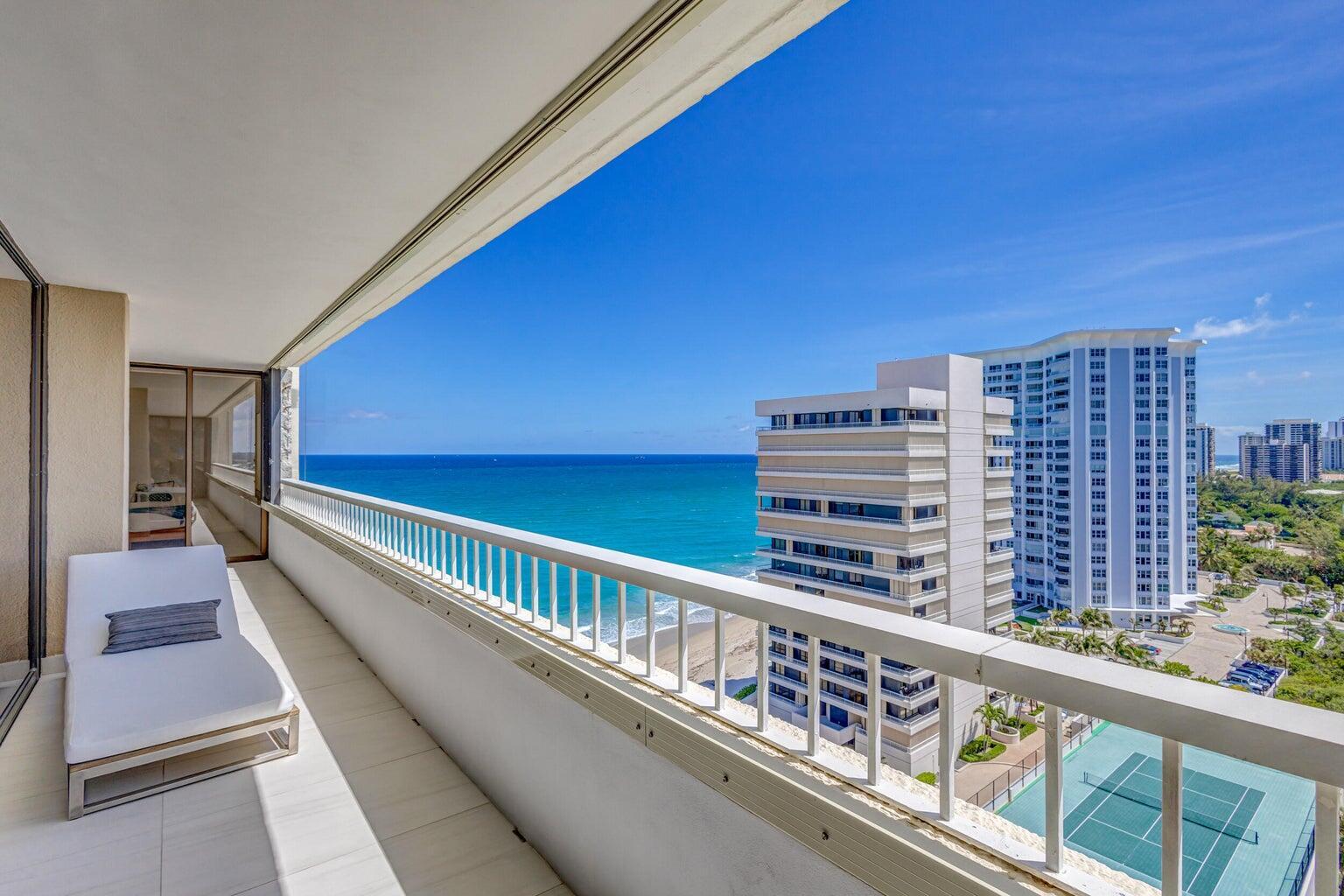 5280 North Ocean Drive, Unit 12F Riviera Beach, FL 33404 - Photo 47 of 66 BALCONY