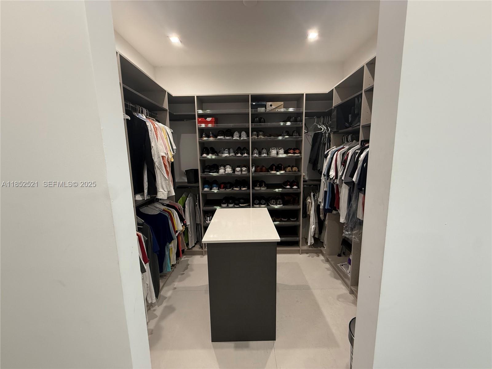 9600 Southwest 66th Street Miami, FL 33173 - Photo 22 of 56 a close view of walk in closet