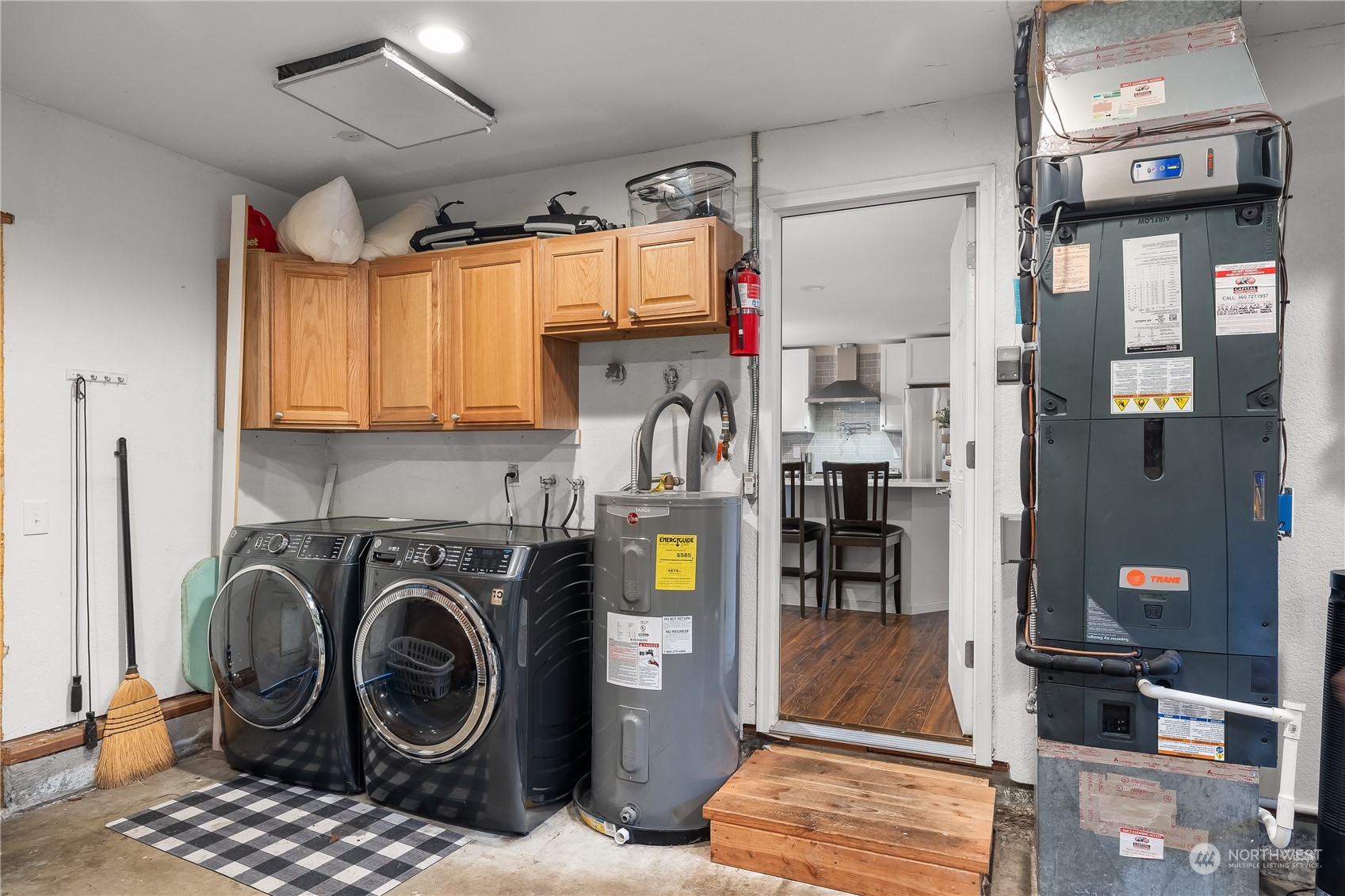 3529 Eagle Drive Northeast Olympia, WA 98516 - Photo 18 of 29 a bedroom with stainless steel appliances granite countertop a refrigerator and a stove