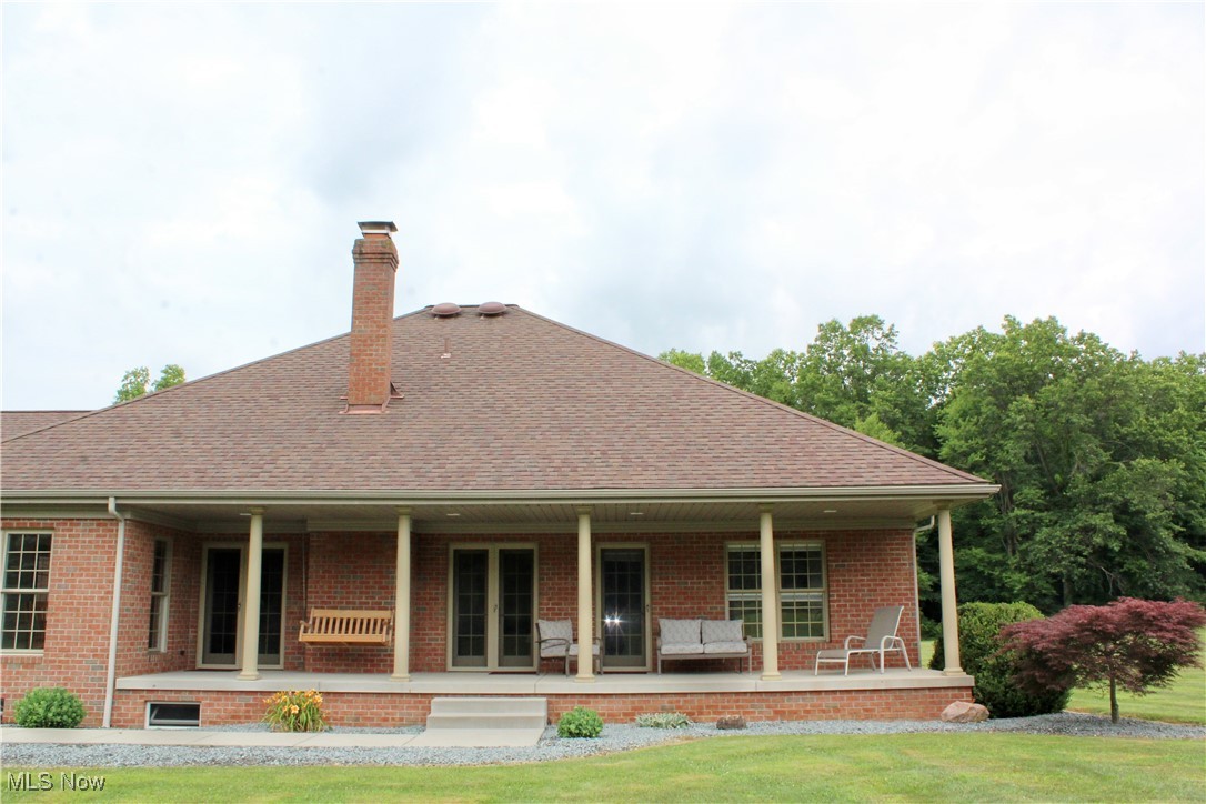 4901 New Castle Road Lowellville, OH 44436 - Photo 49 of 50 Covered Back Porch