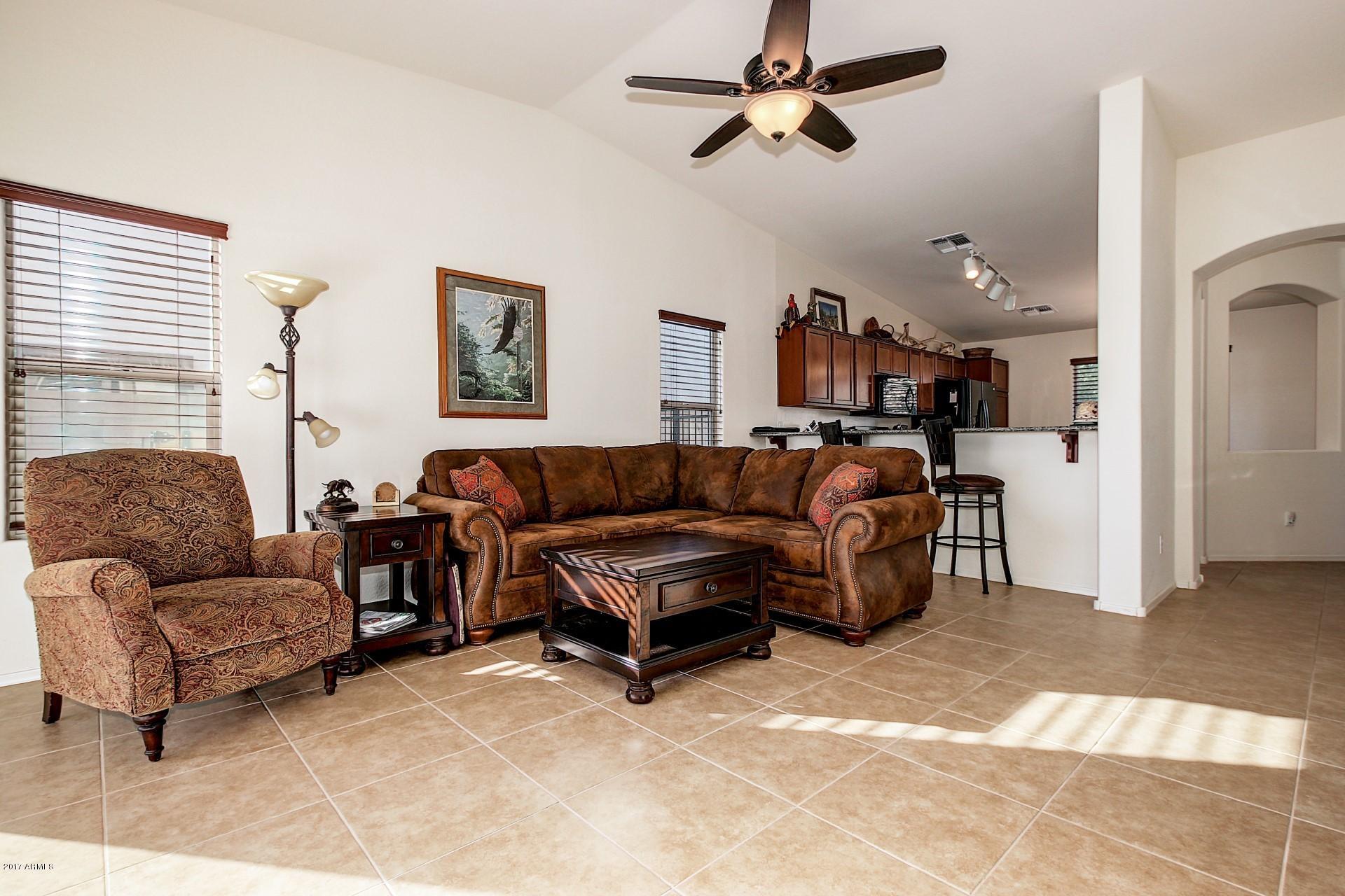 2565 South Conestoga Road Apache Junction, AZ 85119 - Photo 8 of 24 Living room view to kitchen