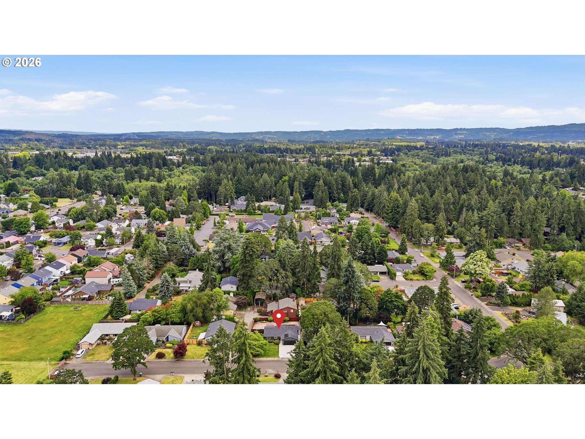 4114 Southeast Spring Street Hillsboro, OR 97123 - Photo 36 of 38 Drone View/UAV