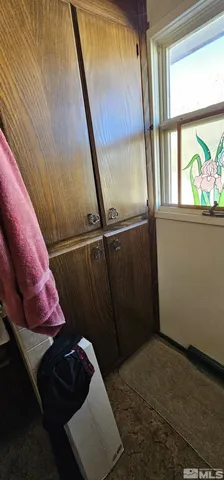 a view of water heater room