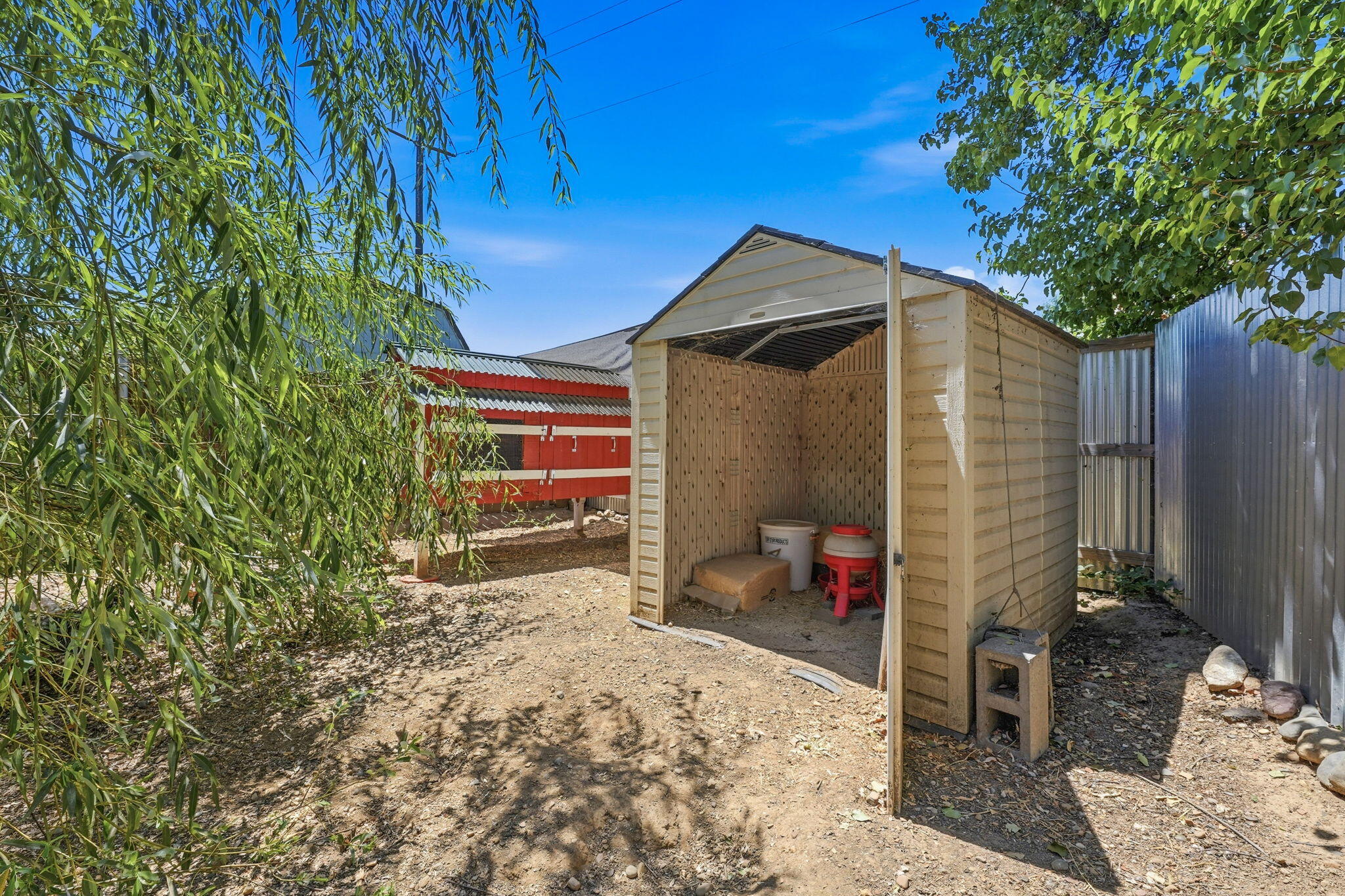 3678 Rabbit Lane Cottonwood, CA 96022 - Photo 16 of 16 Storage Shed & Chicken Coop