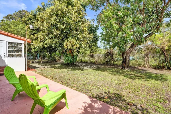 a view of a building with a street