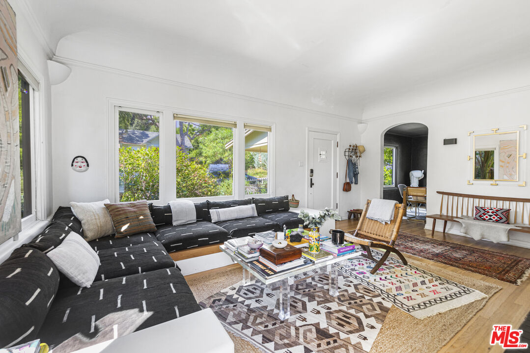 246 Robinson Road Pasadena, CA 91104 - Photo 6 of 43 a living room with furniture and a large window