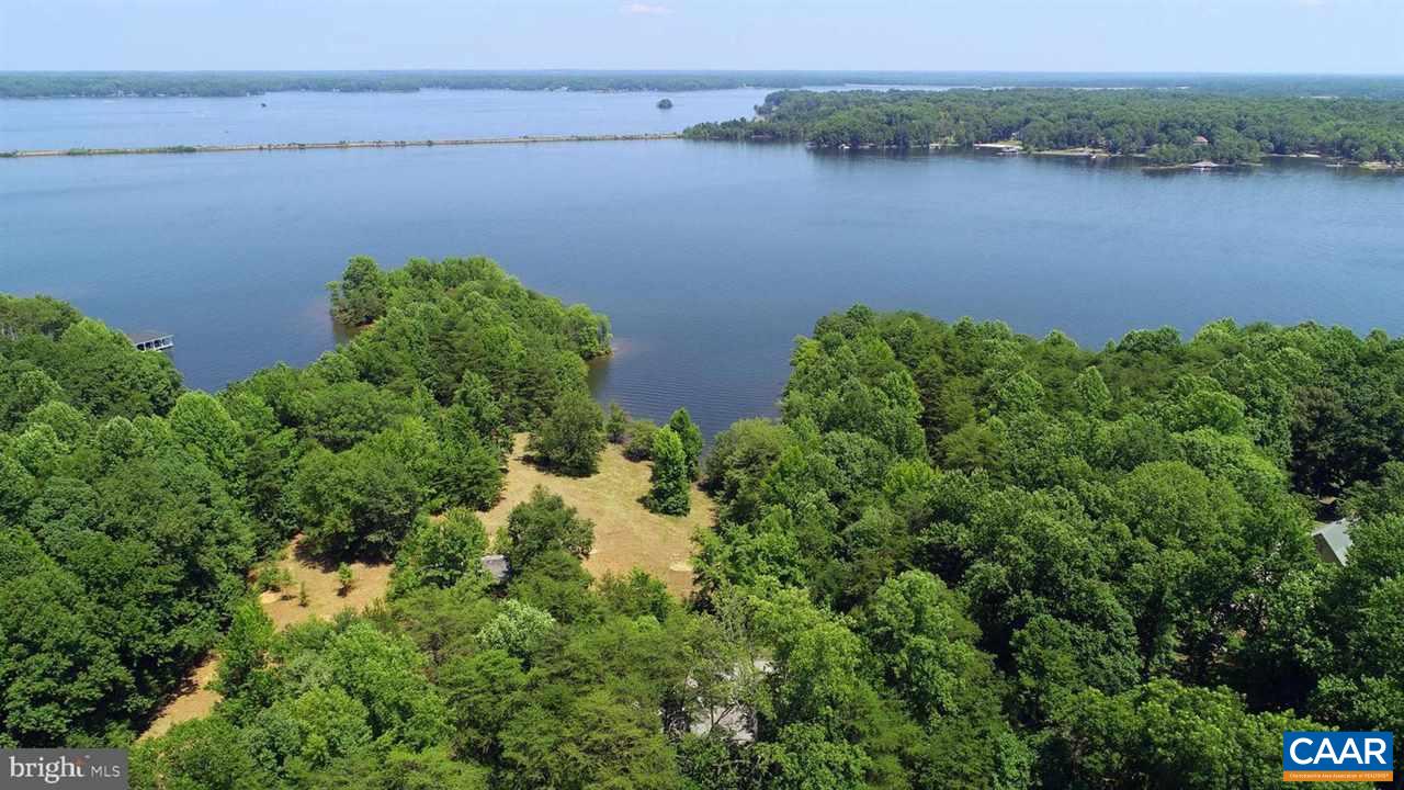 0 Busbees Point Road Bumpass, VA 23024 - Photo 5 of 10 an aerial view of a houses with a lake view