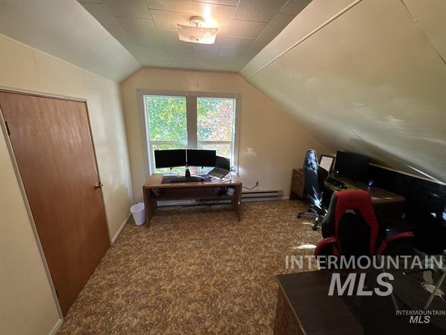 217 Main Street Kooskia, ID 83539 - Photo 16 of 34 Office/bedroom featuring lofted ceiling